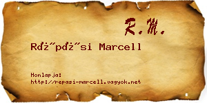 Répási Marcell névjegykártya