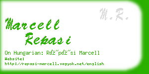 marcell repasi business card